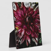 Crimson Flower Fotoplaat (Zijkant)