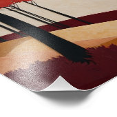 Crimson Forest Foto Afdruk (Hoek)