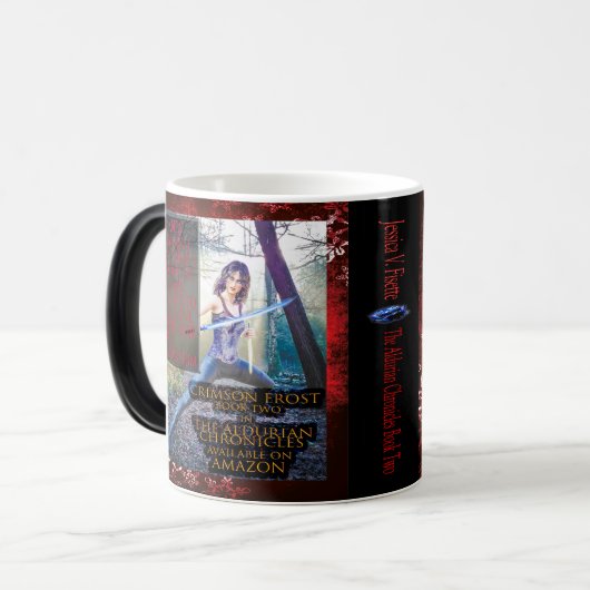 Crimson Frost Morphing Mok (Voorkant links)