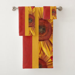 Crimson Gold Bad Handdoek