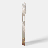 Crimson Gold Splash iPhone Case (Achterkant / Rechts)