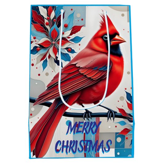 Crimson Harmony Medium Cadeauzakje (Achterkant)