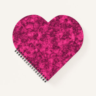 Crimson, helder marmerpatroon notitieboek