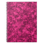 Crimson, helder marmerpatroon notitieboek (Voorkant)