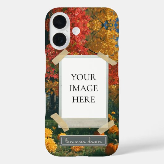 Crimson-Herfst Case-Mate iPhone Case (Achterkant)