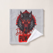 Crimson Howl Wolf | Conception intensive de l'anim (Gant de toilette)