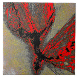 Crimson Impact Tile Tegeltje