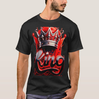 Crimson King Zilveren Kroon - Urban Streetwear Edi T-shirt