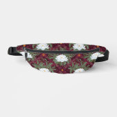 Crimson Lotus Elegance Motif - Le Lotus Blanc (Recto)