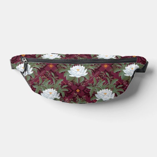 Crimson Lotus Elegance Motif - Le Lotus Blanc (Poser)