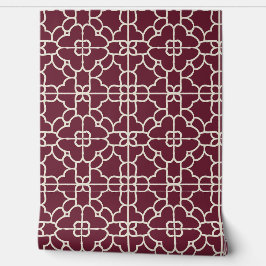 Crimson Majesty Petite Burgundy & Cream Behang