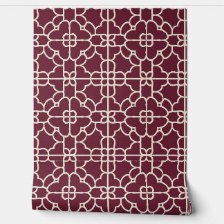 Crimson Majesty Petite Burgundy & Cream Behang