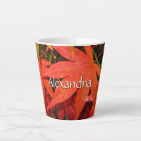 Crimson Maple Leaves - Klein Gepersonaliseerd