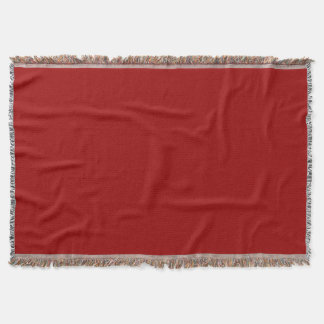 Crimson Midwest Throw Blanket Deken