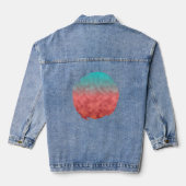 Crimson Mirage Denim Jacket (Achterkant)