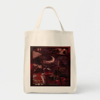 Crimson Moon Curio  Tote Bag