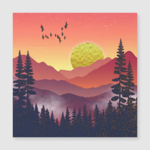 Crimson Mountains Landschap