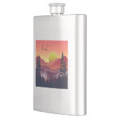 Crimson Mountains Landschap Flacon (Links)