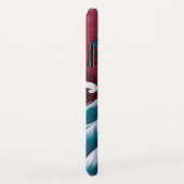 Crimson Neptune olieverfschilderij Case-Mate iPhone Case (Achterkant/rechts)