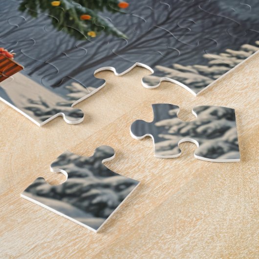 Crimson Noel Legpuzzel (Zijkant)