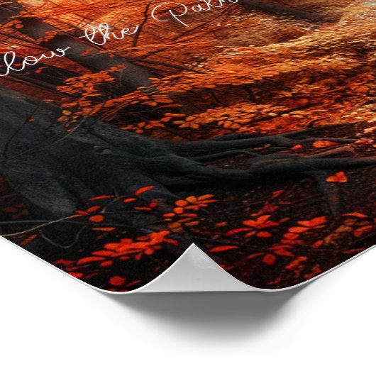 Crimson Pathway Poster (Hoek)