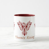 Crimson Phoenix Rising for Hope and Aanmoediging Mok (Midden)