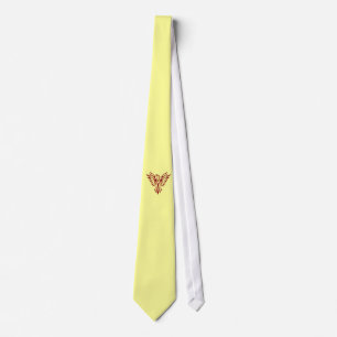Crimson Phoenix Rising necktie Stropdas