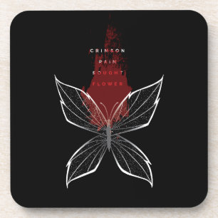 Crimson Rain Gezocht Bloem (eng) Bier Onderzetter