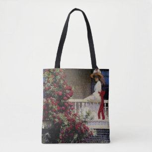 Crimson Rambler Tote Bag
