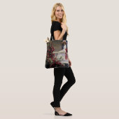 Crimson Rambler Tote Bag (Op model)