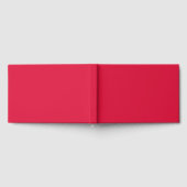 Crimson Red Foil Guestbook – Customizable (Complet)