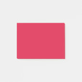 Crimson Red Post-It Notes – Customizable (Devant)