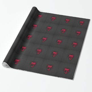 Crimson Red Scorpio Cadeaupapier