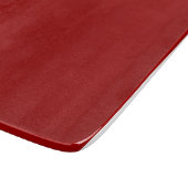 Crimson Red Solid Color Snijplank (Hoek)