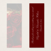 "Crimson Rose Bouquet" - Signet (Devant & derrière)