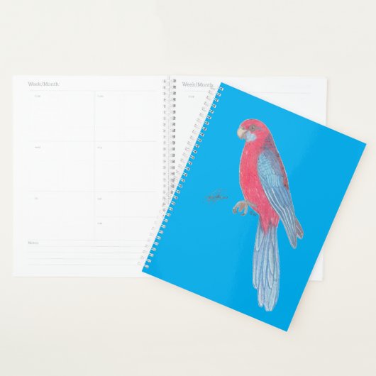 CRIMSON ROSELLA PLANNER (Display)
