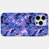 Crimson Rosella Tropical Blue Case-Mate iPhone Case (Achterkant (horizontaal))