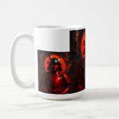 Crimson Samurai Warrior Koffiemok (Links)