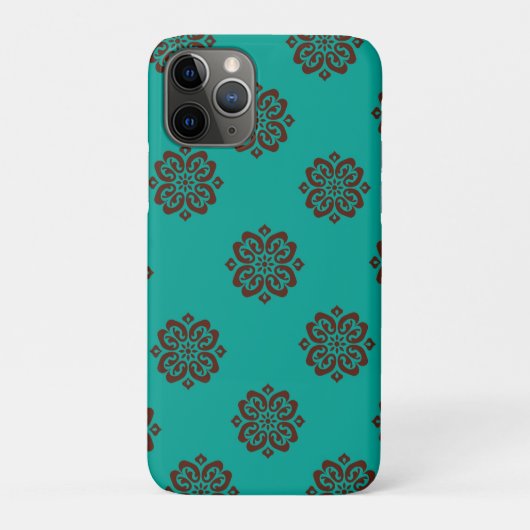 Crimson Scrolls - Bold Elegance Case-Mate iPhone Case (Achterkant)