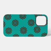 Crimson Scrolls - Bold Elegance iPhone Hoesje (Achterkant horizontaal)
