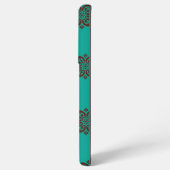 Crimson Scrolls - Bold Elegance Samsung Galaxy Hoesje (Achterkant horizontaal)