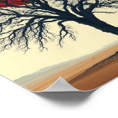 Crimson Solitude Poster (Hoek)