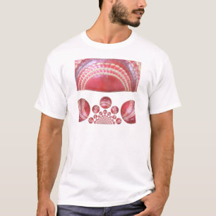Crimson Spin - Een prachtige rode cricketbal Arti T-shirt
