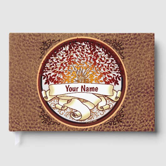 Crimson stamboom achternaam gastenboek (Voorkant)