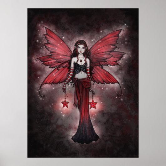 Crimson Star Fee Poster (Voorkant)