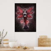 Crimson Star Fee Poster (Keuken)