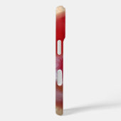 Crimson Stitch Focus: Close-up van het hart van Cr Case-Mate iPhone Case (Achterkant / Rechts)