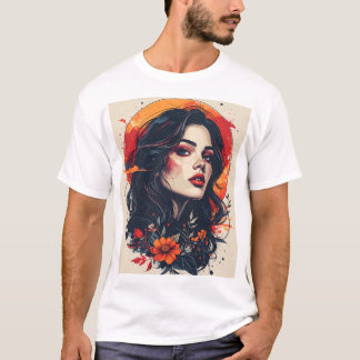 Crimson Sunset Muse T-shirt