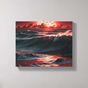 Crimson Tide Canvas Afdruk
