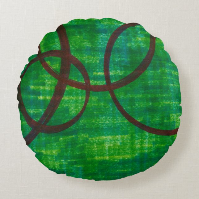 Crimson Trace II Rond Kussen (Voorkant)